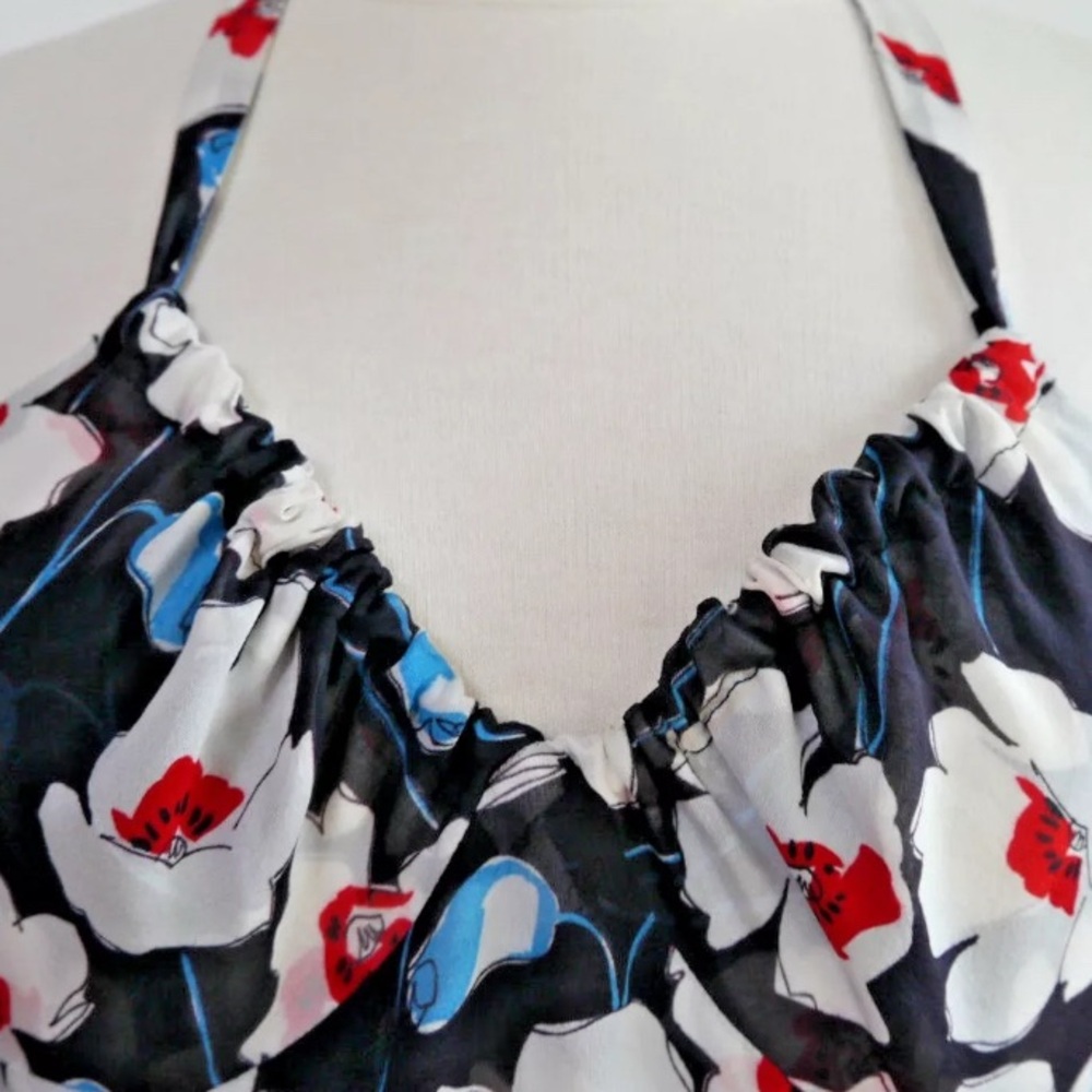Vintage TULEH Silk Dress - Picture 9 of 11